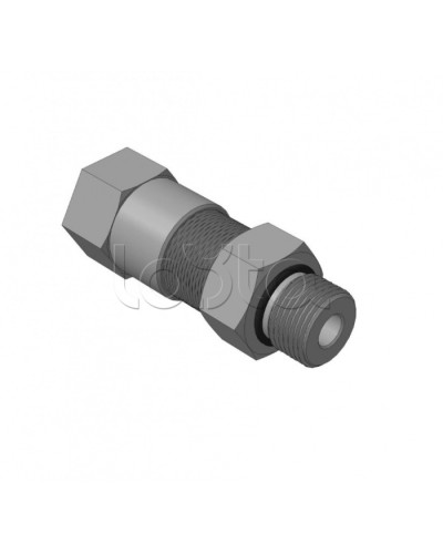 Кабельный ввод для бронированного кабеля с уплотнением внутренней оболочки кабеля резьбой G1/2, внешним диаметром кабеля Dm=14-18 мм и проходным диаметром кабеля d=8-12 мм Спектрон КВБ-18/12-М-G1/2 в Стерлитамаке Аксессуары для кабель-канала Pintop.ru