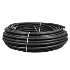 Труба гладкая ПНД жесткая d32 мм (100 м) черная EKF-Plast (tpndg-32)