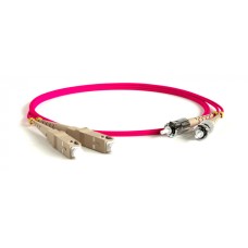 Патч-корд волоконно-оптический Hyperline FC-D2-504-LC/PR-LC/PR-H-2.5M-LSZH-MG