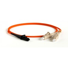 Патч-корд волоконно-оптический Hyperline FC-D2-62-MTRJM/PR-ST/PR-H-3M-LSZH-OR