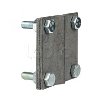 Зажим полоса 40 - прут 10 (3 пластины 70x70мм) HZ EKF (lp-g3101)