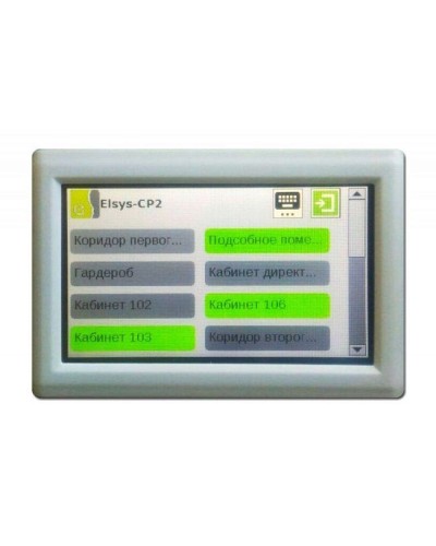 Клавиатура подсистемы охранной сигнализации СКУД Elsys Elsys-CP2 Black в Стерлитамаке Дополнительное оборудование для СКУД Pintop.ru