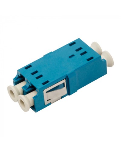Адаптер оптический LC, SM, корпус SC без фланцев, дуплексный LANMASTER (LAN-2LCS/NF-AM-SM) в Стерлитамаке Проходные адаптеры и розетки оптические Pintop.ru