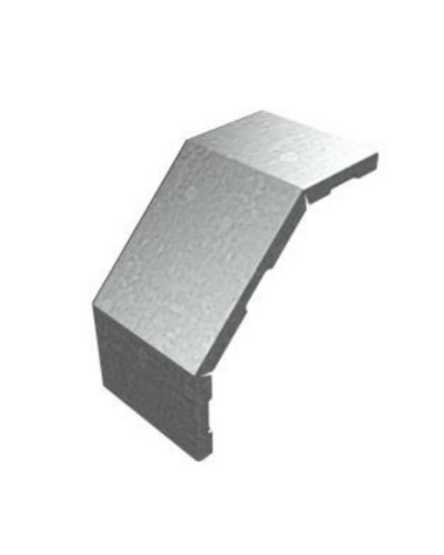 Крышка угла вертикального внешнего 90° 500х15 (1,0) для лестничного лотка ПожТехКабель (651-444) в Стерлитамаке Аксессуары для лотков Pintop.ru