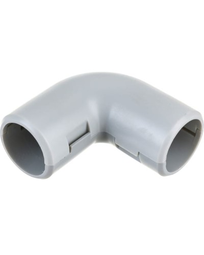 CI25G Угол 90 гр.(2част.), без галогена, для труб D25мм, цвет чёрный (1уп = 25шт) Экопласт (41225-25HF-BL) в Стерлитамаке Повороты, муфты, тройники Pintop.ru