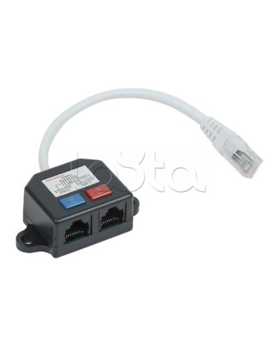 Разветвитель (Y-адаптер) кат. 5Е 2xRJ45-1хRJ45 ITK CS7-1C5EU-Y2-1 в Стерлитамаке Коммутационные изделия Pintop.ru
