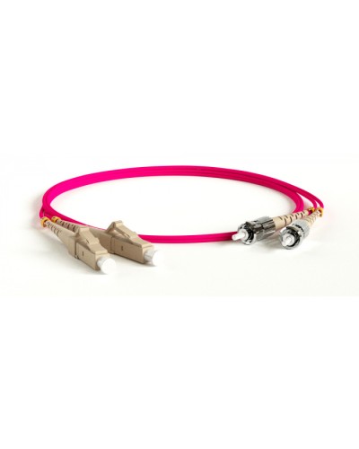 Патч-корд волоконно-оптический Hyperline FC-D2-504-LC/PR-ST/PR-H-3M-LSZH-MG в Стерлитамаке Патч-корды оптические Pintop.ru