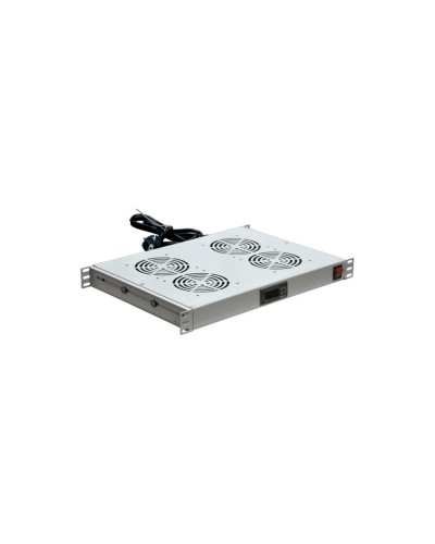 Модуль вентиляторный с термостатом 19 1U с 4-мя вентиляторами REXANT 04-2605 в Стерлитамаке Вентиляторные модули Pintop.ru