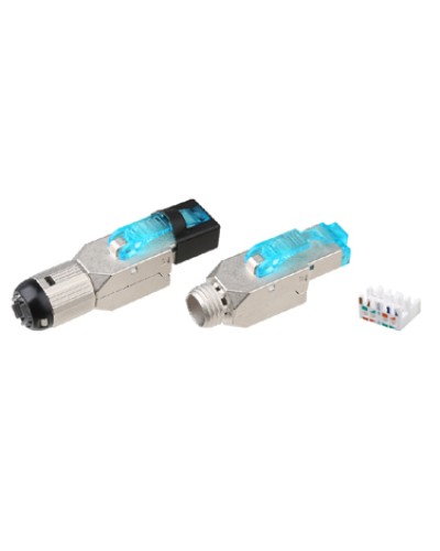 Разъем полевой оконцовки Hyperline PLUD-8P8C-S-C8-SH в Стерлитамаке Коннекторы и разъемы Pintop.ru