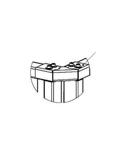 Накладка верхняя PERCo-RF01 0-04 в Стерлитамаке Дополнительное оборудование для СКУД Pintop.ru