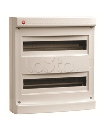 Щиток настен.без двер.36мод.,IP40,сер.,с усил. клем.блок.2х87312 DKC 83736 в Стерлитамаке Боксы для автоматов Pintop.ru