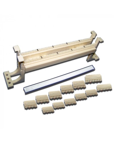 50-парный 110 настенный кросс, блоки и ножки в комплекте LANMASTER (LAN-WS110-50FT) в Стерлитамаке Кроссы оптические Pintop.ru