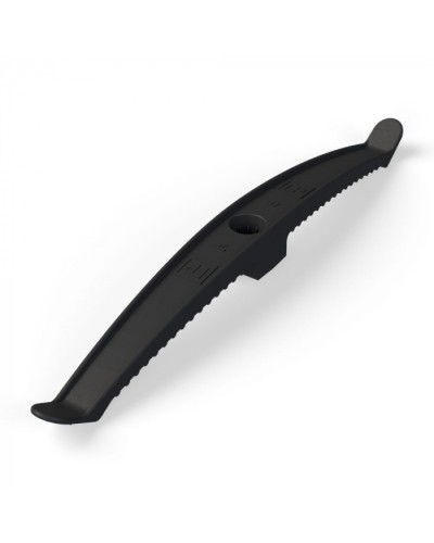 Держатель кабеля двусторонний для прямого монтажа в гофроящике черный (100 шт/кор) Промрукав (PR13.0488) в Стерлитамаке Аксессуары для кабель-канала Pintop.ru