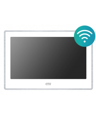 Монитор видеодомофона CTV-M5702NG белый в Стерлитамаке Абонентские видеоустройства Pintop.ru