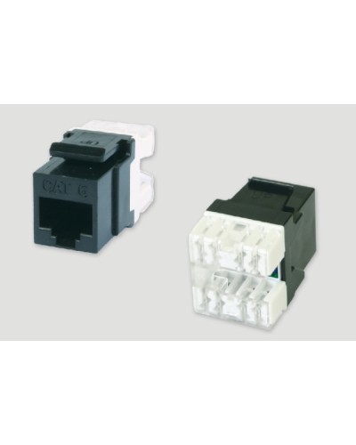 Модуль Keystone Jack RJ45, категория6, неэкранированный Eurolan 16B-U6-03BL в Стерлитамаке Коннекторы Pintop.ru