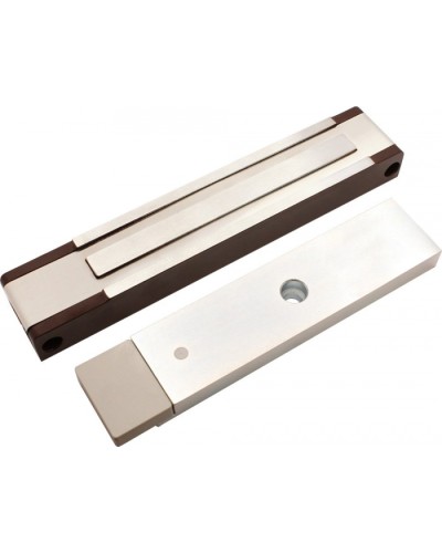 Электромагнитный замок с датчиком состояния двери ALeko ALM-400P (12В коричневый) в Стерлитамаке Электромагнитные замки Pintop.ru