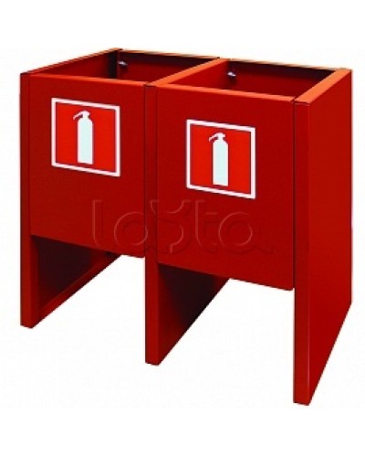 Подставка ПОЖТЕХНИКА Подставка под 2 огнетушителя ПРЕСТИЖ-К в Стерлитамаке Аксессуары для огнетушителей Pintop.ru