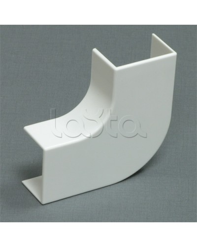 Угол плоский плавный стандарт TIA 60х40 мм Экопласт 76315R в Стерлитамаке Аксессуары для кабель-канала Pintop.ru