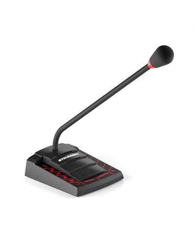 Пульт громкого оповещения STELBERRY F-701 в Стерлитамаке Микрофонные консоли и микрофоны Pintop.ru