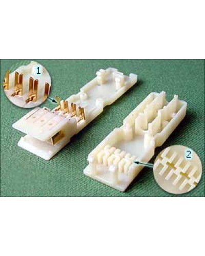 Вилка 2 пары 110 типа LANMASTER LAN-S110P2 в Стерлитамаке Коннекторы Pintop.ru