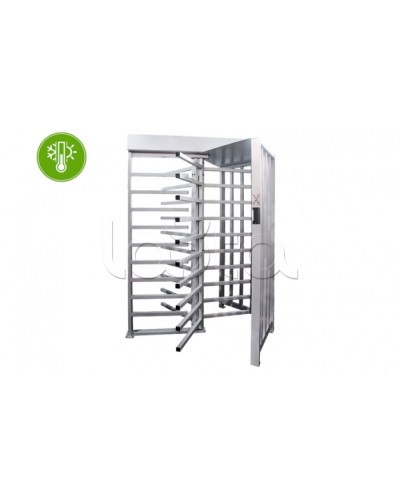 Турникет полноростовой с подогревом 3V RUBEZH STRAZH Model X УХЛ 2.1 WEB MF (T-1000) в Стерлитамаке Турникеты Pintop.ru