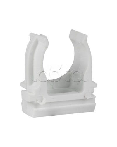 Крепеж-клипса d25 мм (10 шт) белая EKF-Plast (derj-z-25-white) в Стерлитамаке Крепежные изделия Pintop.ru