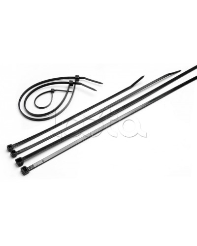 Стяжка нейлоновая неоткрывающаяся, безгалогенная (halogen free), 250x3.6мм, черная, outdoor (100 шт) Cabeus GTOUT-250 в Стерлитамаке Стяжки-хомуты Pintop.ru