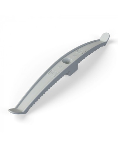 Держатель кабеля двусторонний для прямого монтажа в гофроящике серый (100 шт/кор) Промрукав (PR13.0487) в Стерлитамаке Аксессуары для кабель-канала Pintop.ru