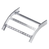 Угол лестничный вертикальный внешний 45 градусов 150х500, R600 DKC (ULOC655)