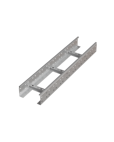 Лоток лестничный 100х200х1,2 L2000 мм INOX304 N КМ-Профиль (LL100-200-1.2-2000 INOX304 N) в Стерлитамаке Кабельные лотки Pintop.ru