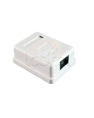 Розетка компьютерная 1xRJ-45 CAT5e экран (10шт/уп) REXANT 03-0122 в Стерлитамаке Коннекторы Pintop.ru