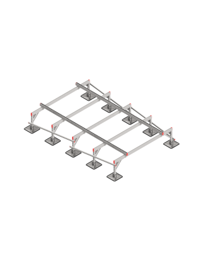 Опорная конструкция для установки оборудования TECHNORAPTOR STEELFOOT 2000х3000 тип 2 HD КМ-профиль (KM-TR-STF-SSEI-2000-3000-2 HD) в Стерлитамаке Системы видеонаблюдения Pintop.ru