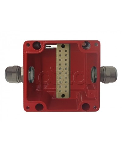 Коробка соединительная Магнито-контакт МКС 2ВК «МОРОЗ» цвет красный, с датчиком вскрытия корпуса (тампером), IP66/IP68 в Стерлитамаке Распределительные коробки Pintop.ru