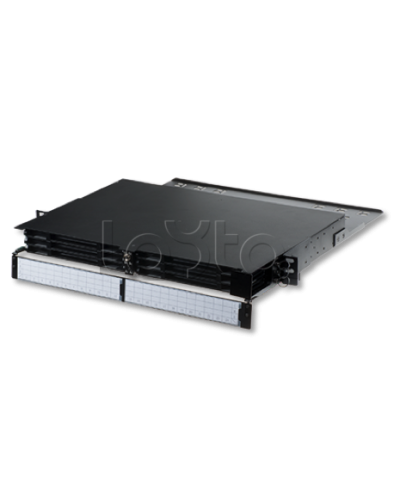 Оптическая панель серии HD 47M-30, 19 1U кассетная, 6 кассет, черный Eurolan (47M-30-00-01BL) в Стерлитамаке Кросс оптический Pintop.ru