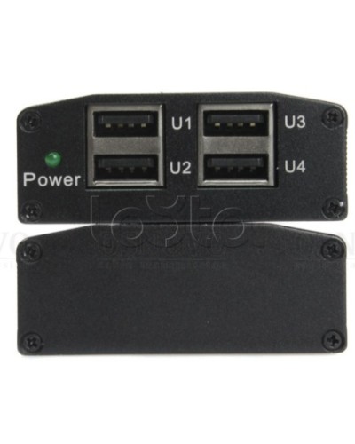 Удлинитель интерфейса USB 2.0 OSNOVO TA-U15+RA-U45 в Стерлитамаке Оборудование для видеонаблюдения Pintop.ru