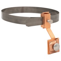 Держатель для труб универсальный D=(0-160)мм Cu EKF PROxima (lp-d3001-cu)