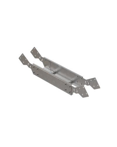 Вертикальный шарнирный угол 150х300х1,2 мм HD85 N КМ-профиль (LSHL150-300-1.2 HD85 N) в Стерлитамаке Аксессуары для лотков Pintop.ru