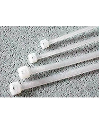 Хомут-стяжка нейлоновый, неоткрывающийся, 200х3.6 мм, белые Hyperline GT-200IC (100 шт/уп) в Стерлитамаке Стяжки-хомуты Pintop.ru