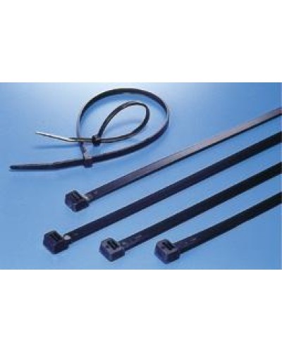 Хомут-стяжка нейлоновый, неоткрывающийся, 200х3.6 мм, черные Hyperline GT-200IC (100 шт/уп) в Стерлитамаке Стяжки-хомуты Pintop.ru