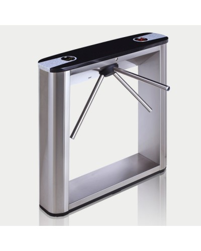 Турникет тумбовый электромеханический со стандартными планками, черной крышкой PERCo-TTD-03.1G (стандартные планки, черная крышка) в Стерлитамаке Турникеты Pintop.ru