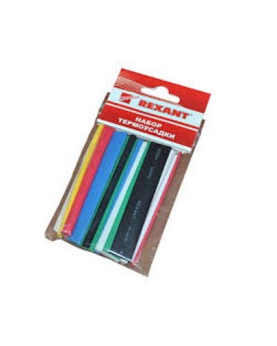 Набор термоусадочных трубок №3 (АССОРТИ) (10шт/уп) REXANT (29-0103) в Стерлитамаке Аксессуары для кабель-канала Pintop.ru