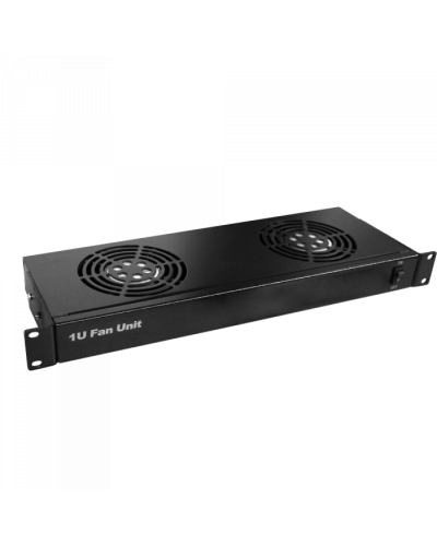 Блок 2-х вентиляторов 19, с подшипниками, без термостата, 1U TWT (TWT-CBB-FANB2-RACK) в Стерлитамаке Вентиляторные модули Pintop.ru