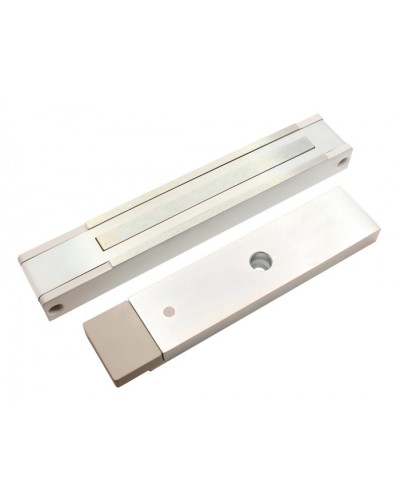 Электромагнитный замок с датчиком состояния двери ALeko ALM-300P (12В белый) в Стерлитамаке Электромагнитные замки Pintop.ru