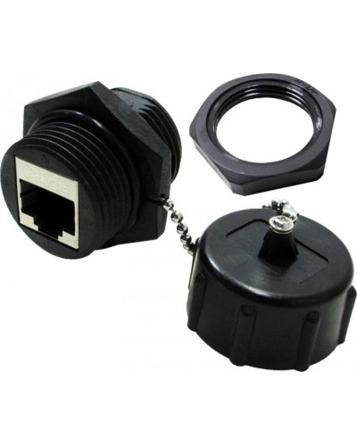 Индустриальный соединительный модуль, IP68, экранированный, категории 5e LANMASTER (LAN-KCP45S5E-WP) в Стерлитамаке Проходные адаптеры Pintop.ru