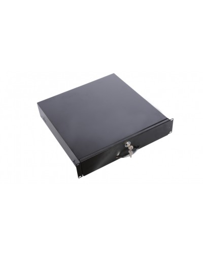 Полка (ящик) для документации 2U ЦМО ТСВ-Д-2U.450-9005 в Стерлитамаке Полки для шкафов и стоек Pintop.ru