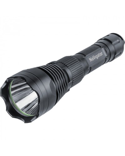 Фонарь Navigator 61 092 NPT-P02-18650 аллюм. проф. CREE LEDx10Вт. Li-ion 2.4 A/h в Стерлитамаке Источники света(Лампы) Pintop.ru