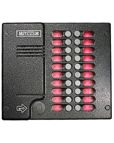 Блок вызова домофона Метаком MK20.2-RFEV в Стерлитамаке Вызывные видеопанели малоабонентные Pintop.ru