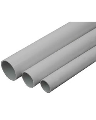 Труба HF FR гладкая тяжелая, серый, 20мм (3м) Экопласт 23020HFR-3 в Стерлитамаке Гладкая труба Pintop.ru