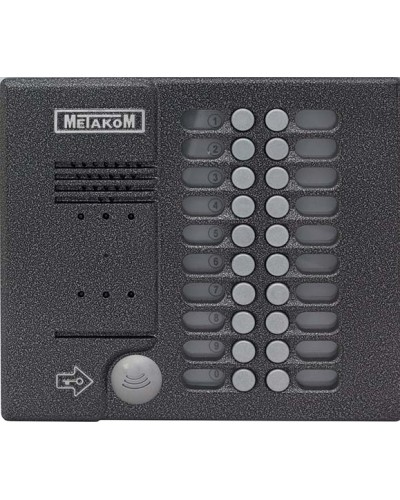 Блок вызова домофона Метаком MK20.2-MFEVN в Стерлитамаке Вызывные видеопанели малоабонентные Pintop.ru