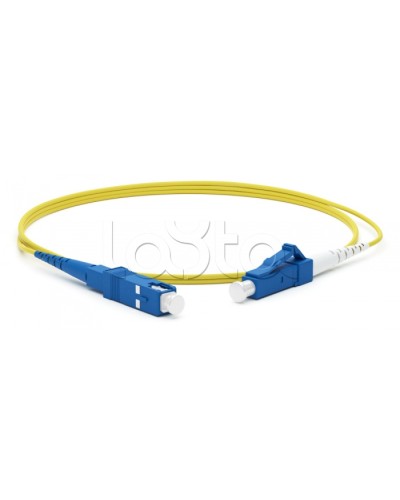 Патч-корд волоконно-оптический Hyperline FC-S2-9-LC/UR-SC/UR-H-10M-LSZH-YL в Стерлитамаке Патч-корды оптические Pintop.ru